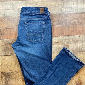 Womens American Eagle 77 Straight Jeans 12 Long
